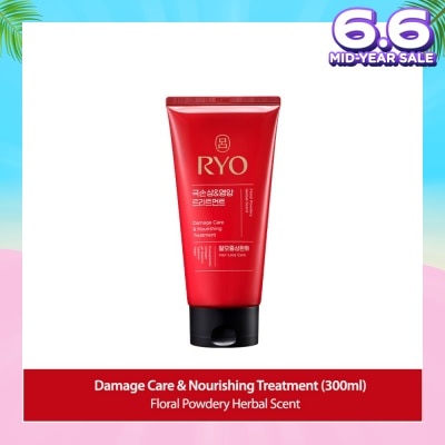 RYO Damage Care & Nourishing Treatment (For Dry, Damaged & Chemically Treated Hair) 300ml