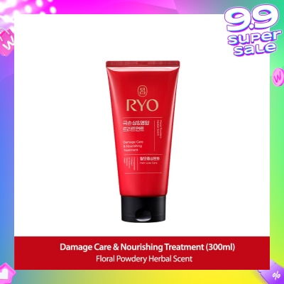 RYO Damage Care & Nourishing Treatment (For Dry, Damaged & Chemically Treated Hair) 300ml