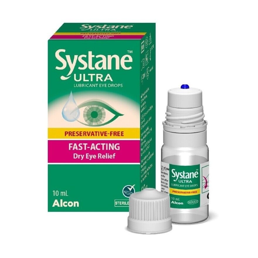 Systane Ultra Lubricant Eye Drop (Fast-Acting & Dry Eye Relief) 10ml