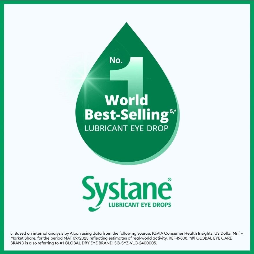 Systane Ultra Lubricant Eye Drop (Fast-Acting & Dry Eye Relief) 10ml