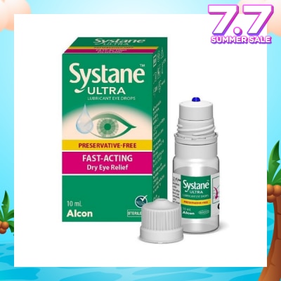 ALCON Systane Ultra Lubricant Eye Drop (Fast-Acting & Dry Eye Relief) 10ml