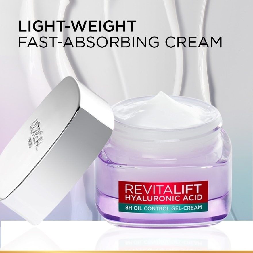 Revitalift Hyaluronic Acid Oil Control Gel Cream (For Reduce Excess Oils And Minimizing Pores) 50ml