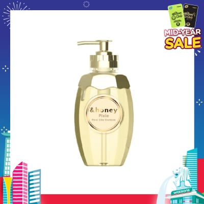 &HONEY Pixie Moist Silky Shampoo (For Dry & Tangled Thin Hair) 440ml