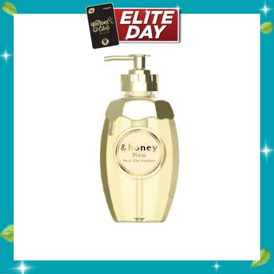 &HONEY Pixie Moist Silky Shampoo (For Dry & Tangled Thin Hair) 440ml image