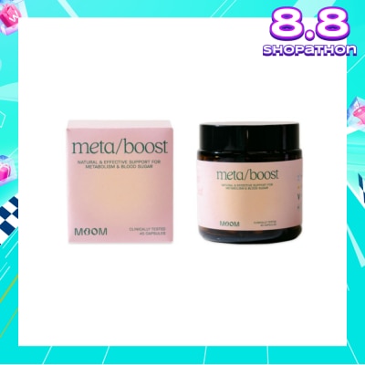 MOOM HEALTH Meta/Boost Capsule (For Metabolism & Blood Sugar) 45s