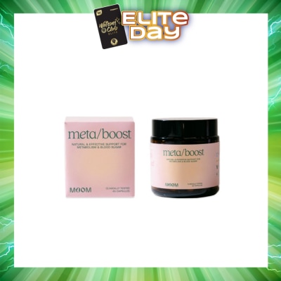MOOM HEALTH - Meta/Boost Capsule (For Metabolism & Blood Sugar) 45s