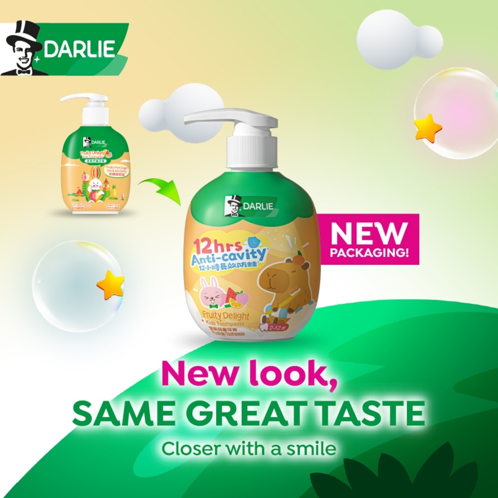 Kids Pump Toothpaste Fruity Delight 120g