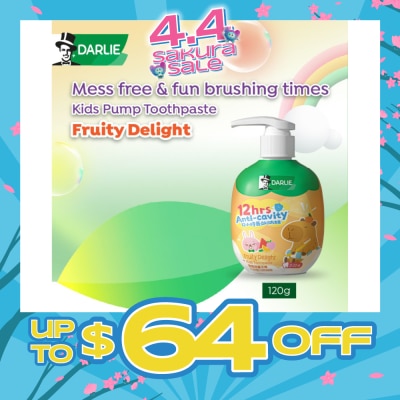 DARLIE - Kids Pump Toothpaste Fruity Delight 120g