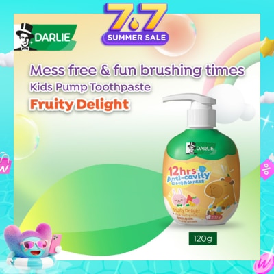 DARLIE - Kids Pump Toothpaste Fruity Delight 120g