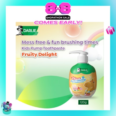 DARLIE - Kids Pump Toothpaste Fruity Delight 120g