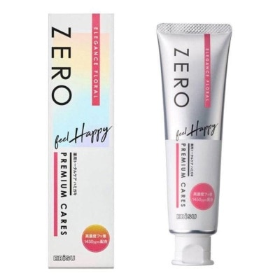 EBISU Zero Premium Cares Elegance Floral Toothpaste 90g