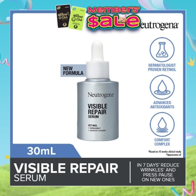 NEUTROGENA - Visible Repair Serum (Retinol + Antioxidant + Comfort Complex) 30ml