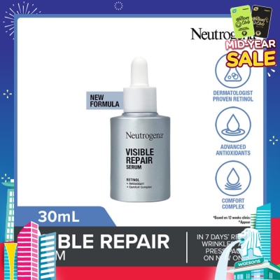 NEUTROGENA Visible Repair Serum (Retinol + Antioxidant + Comfort Complex) 30ml