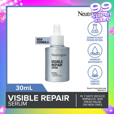 NEUTROGENA Visible Repair Serum (Retinol + Antioxidant + Comfort Complex) 30ml