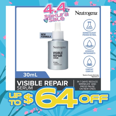 NEUTROGENA - Visible Repair Serum (Retinol + Antioxidant + Comfort Complex) 30ml