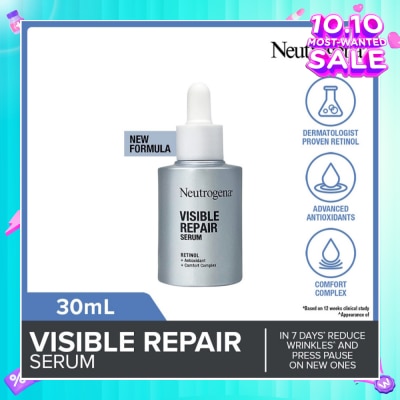 NEUTROGENA Visible Repair Serum (Retinol + Antioxidant + Comfort Complex) 30ml