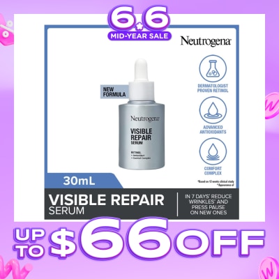 NEUTROGENA - Visible Repair Serum (Retinol + Antioxidant + Comfort Complex) 30ml