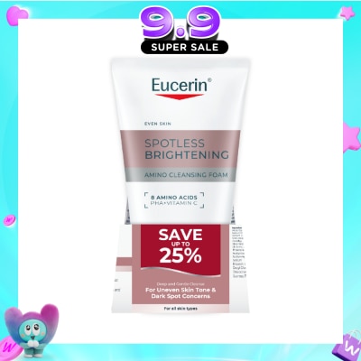 EUCERIN - Spotless Brightening Cleansing Foam TwinPack (150ml x 2s) image