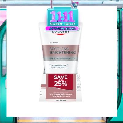 EUCERIN Spotless Brightening Cleansing Foam TwinPack (150ml x 2s) image