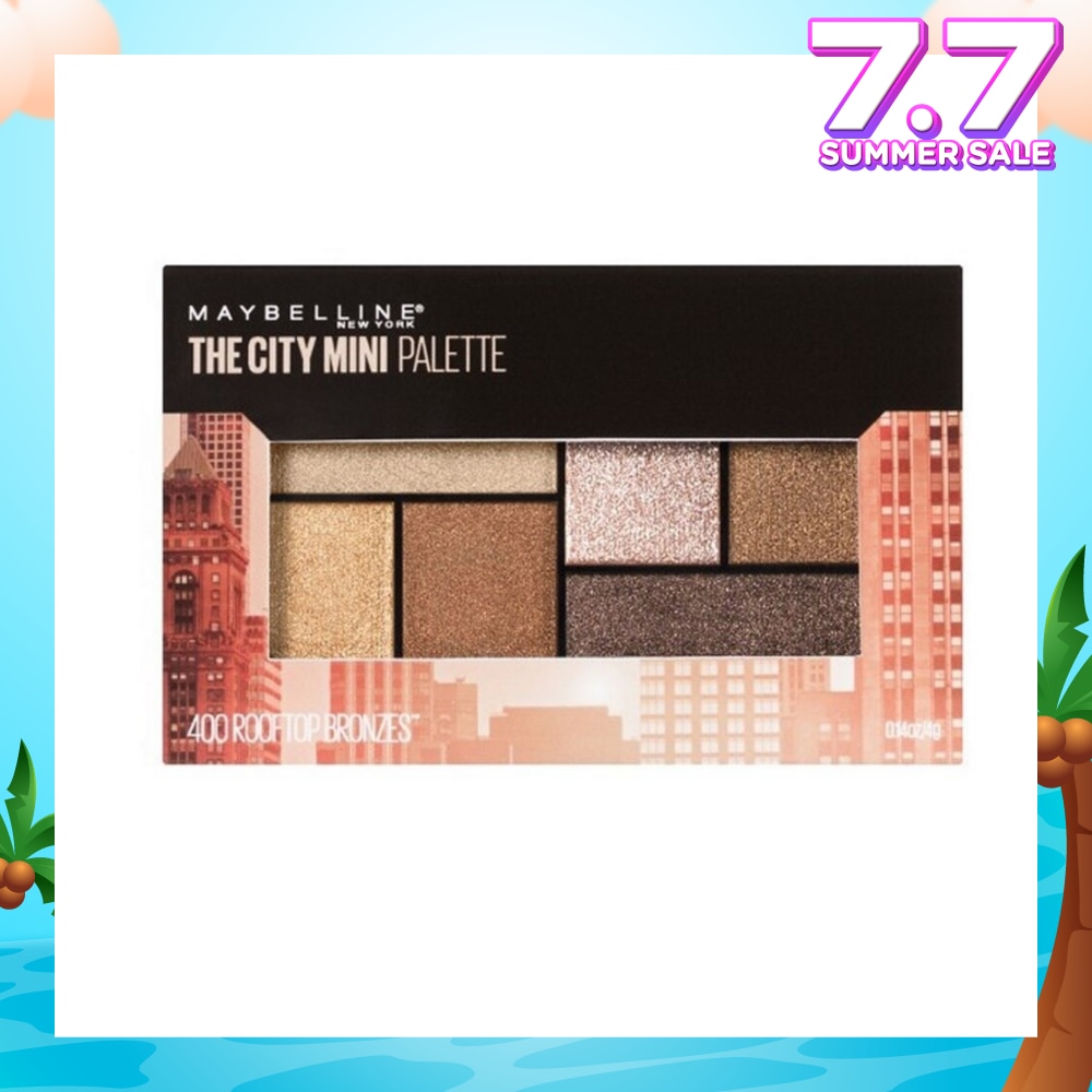 City Mini Eyeshadow Palette Rooftop Bronzes 1s