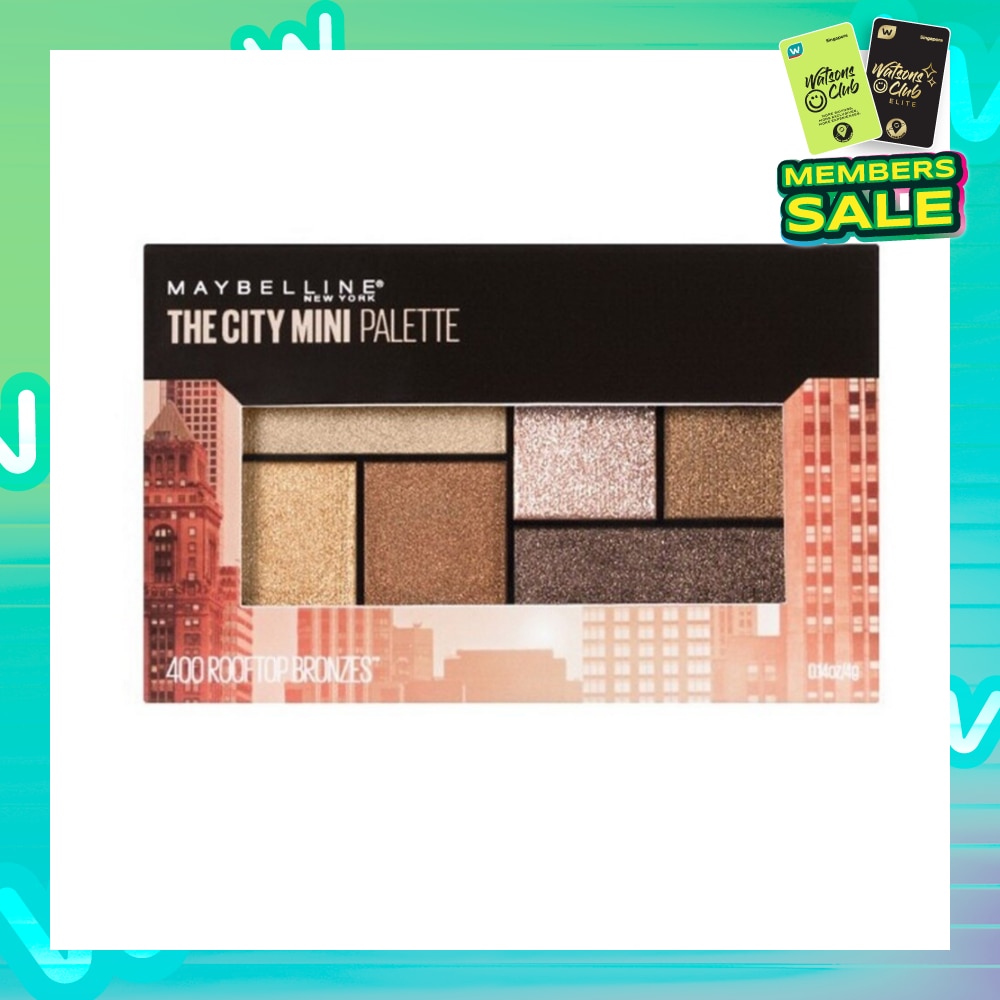 MAYBELLINE City Mini Eyeshadow Palette Rooftop Bronzes 1s