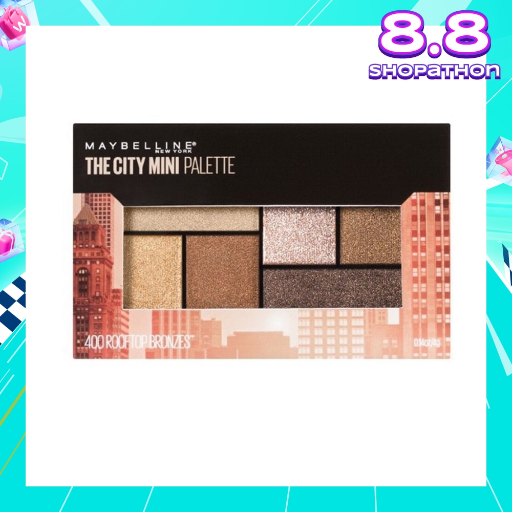 MAYBELLINE City Mini Eyeshadow Palette Rooftop Bronzes 1s
