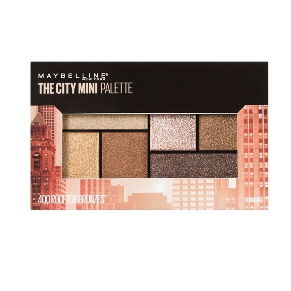 MAYBELLINE City Mini Eyeshadow Palette Rooftop Bronzes 1s