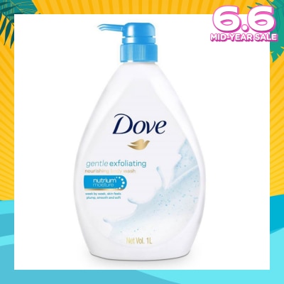 DOVE Dove Gentle Exfoliating Bodywash 1L