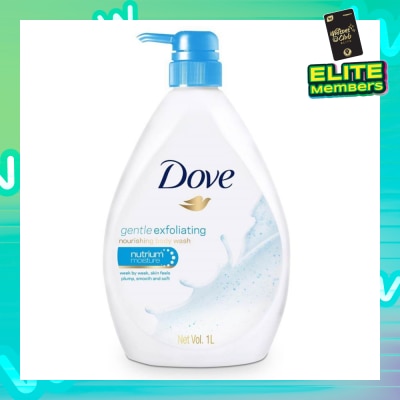 DOVE Dove Gentle Exfoliating Bodywash 1L