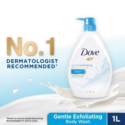 DOVE Dove Gentle Exfoliating Bodywash 1L