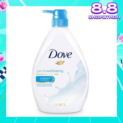 DOVE Dove Gentle Exfoliating Bodywash 1L