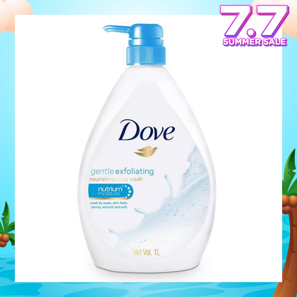 Dove Gentle Exfoliating Bodywash 1L