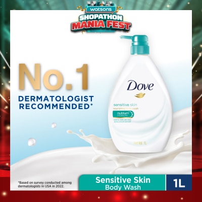 DOVE - Sensitive Skin Body Wash 1L