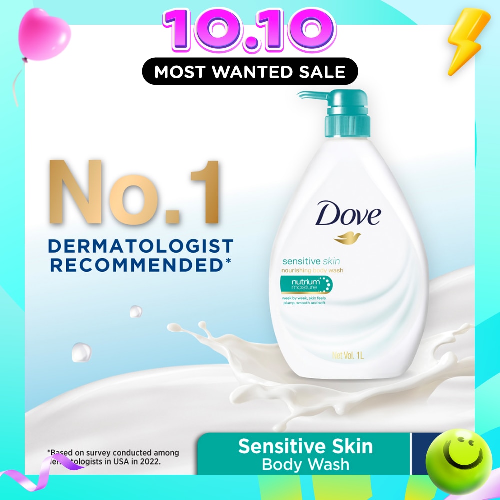 Sensitive Skin Body Wash 1L image