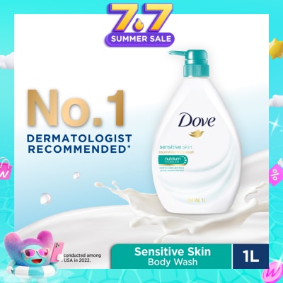 DOVE - Sensitive Skin Body Wash 1L
