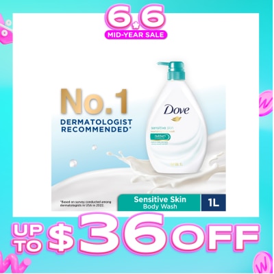 DOVE - Sensitive Skin Body Wash 1L