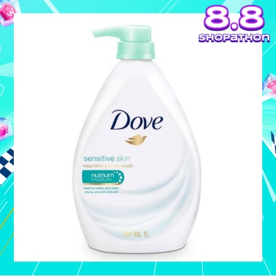 DOVE Dove Sensitive Skin Body Wash 1L