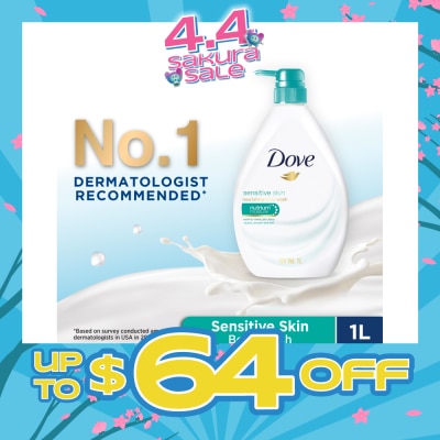 DOVE - Dove Sensitive Skin Body Wash 1L