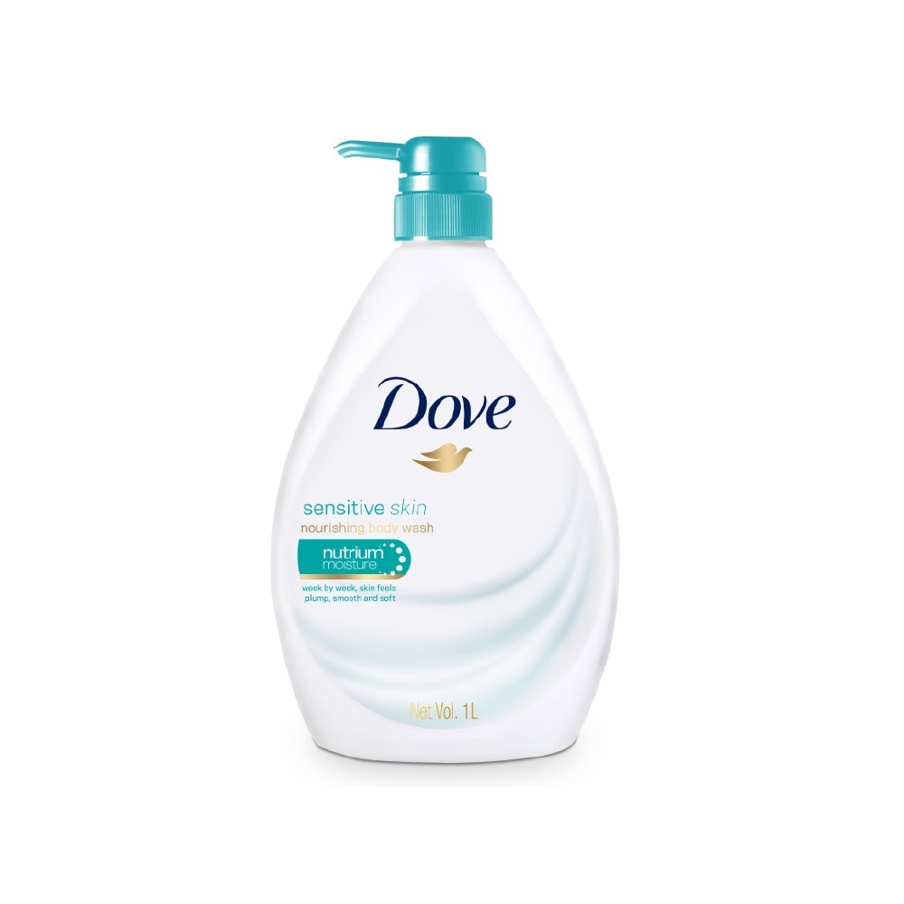 Dove Sensitive Skin Body Wash 1L<BR>