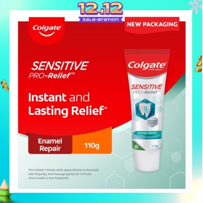 COLGATE Sensitive Pro Relief Enamel Repair Toothpaste 110g