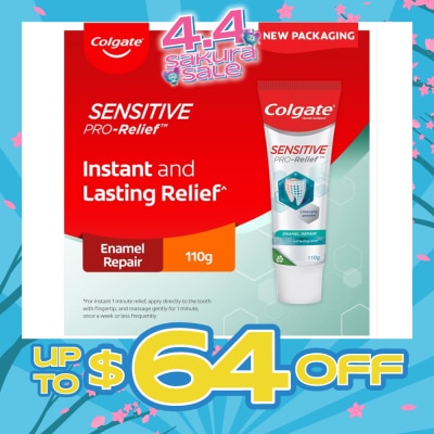 COLGATE - Sensitive Pro Relief Enamel Repair Toothpaste 110g