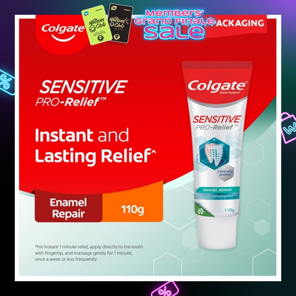 Sensitive Pro Relief Enamel Repair Toothpaste 110g