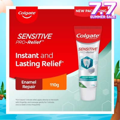COLGATE Sensitive Pro Relief Enamel Repair Toothpaste 110g
