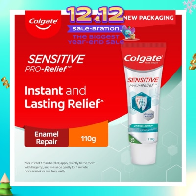COLGATE Sensitive Pro Relief Enamel Repair Toothpaste 110g
