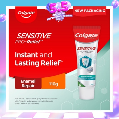 COLGATE - Sensitive Pro Relief Enamel Repair Toothpaste 110g