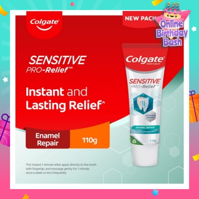 COLGATE Sensitive Pro Relief Enamel Repair Toothpaste 110g
