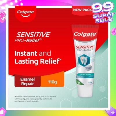 COLGATE Sensitive Pro Relief Enamel Repair Toothpaste 110g