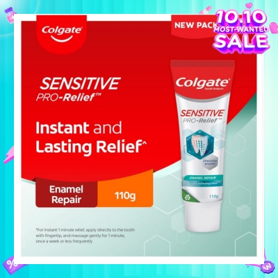 COLGATE Sensitive Pro Relief Enamel Repair Toothpaste 110g