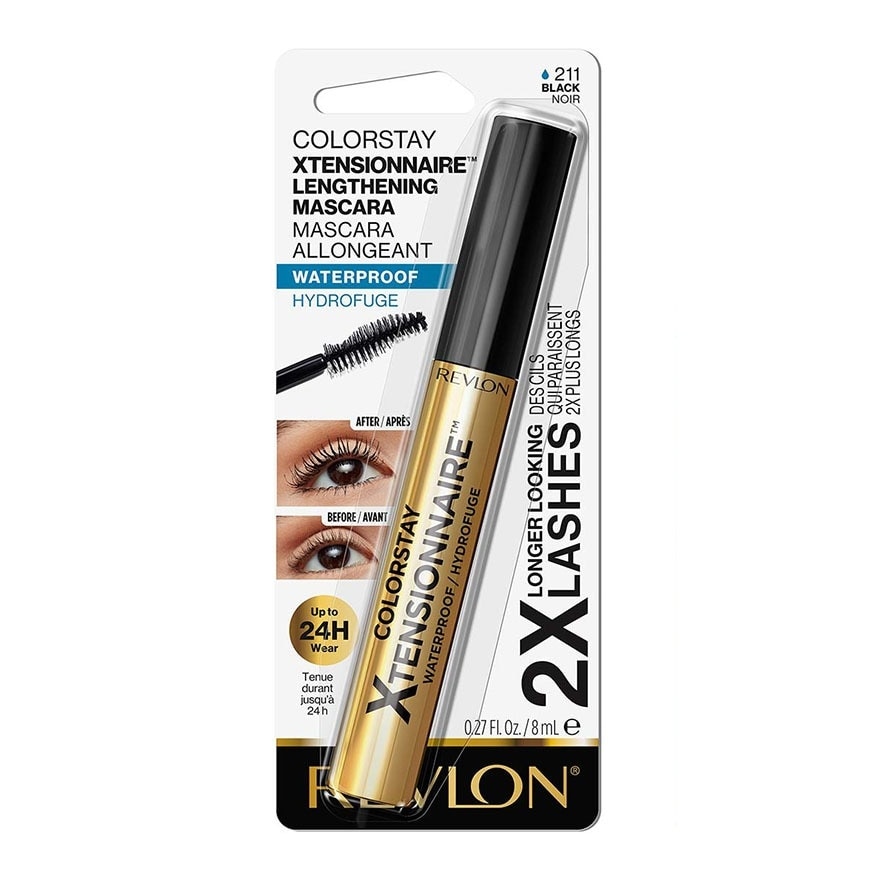 Colorstay Xtensionnaire Lengthening Waterproof Mascara 211 Black Noir 8ml