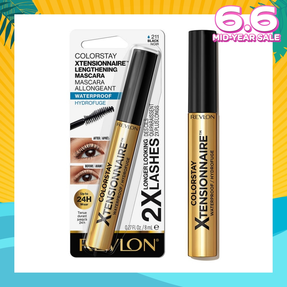 Colorstay Xtensionnaire Lengthening Waterproof Mascara 211 Black Noir 8ml